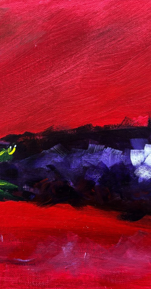 Deep Violet Aubergine by Dmitry Fedorov