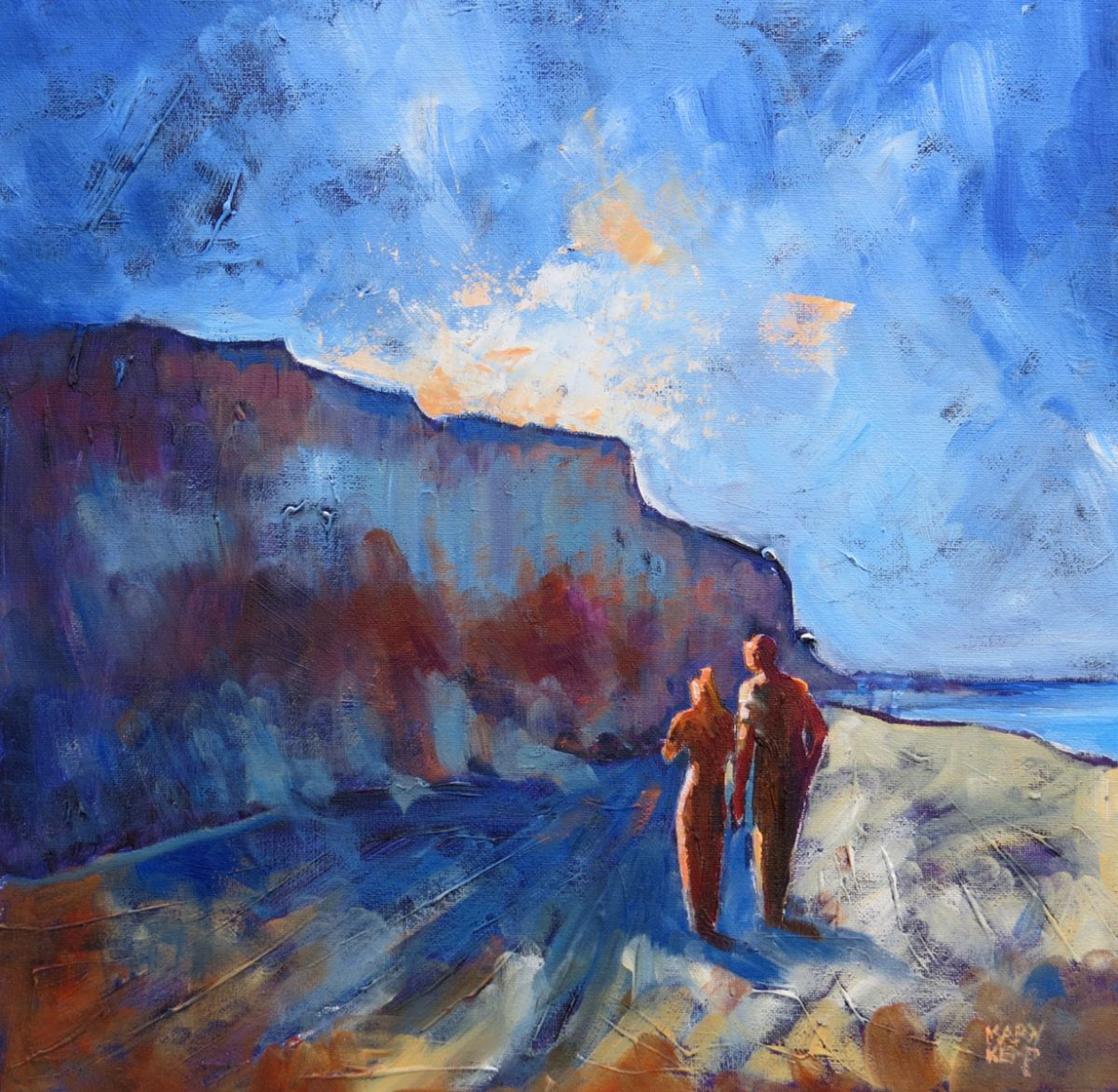 Brother And Sister Oil Painting By Mary Kemp Artfinder