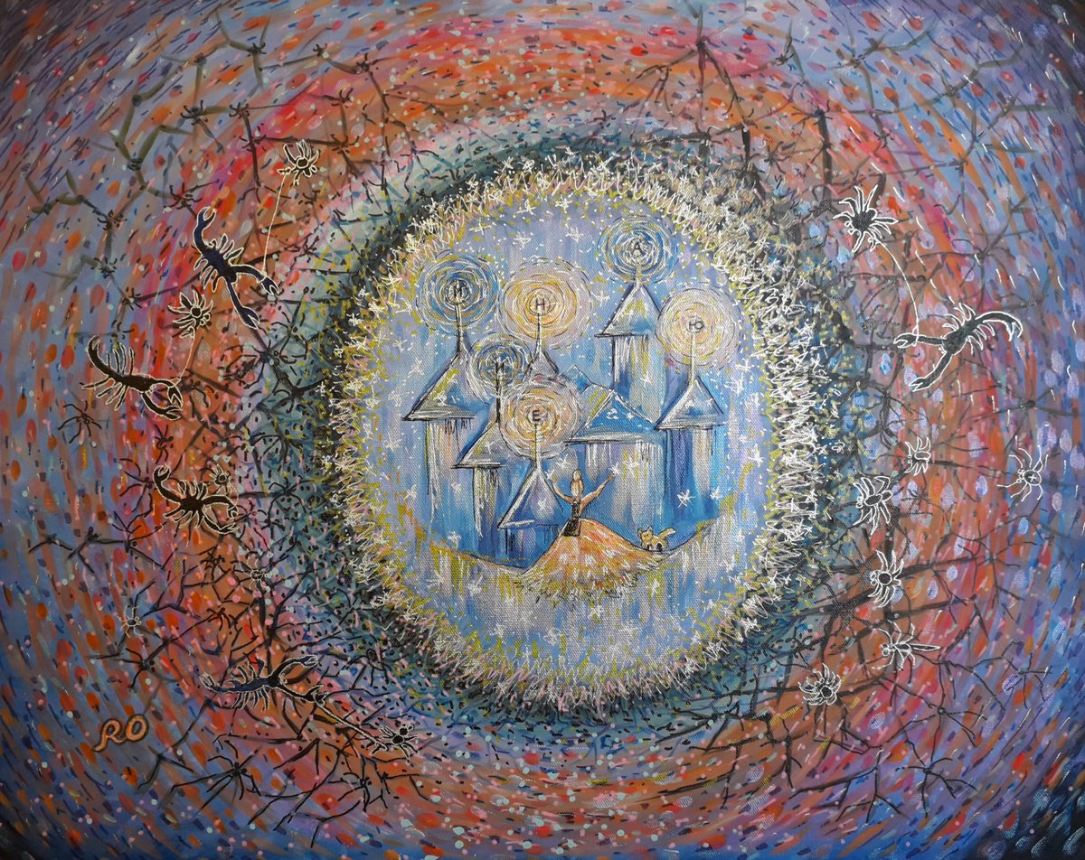  Story Of One Life By Olga Rokhmanyuk | Roartus, 28 X 22, Artwork For Sale On Artfinder