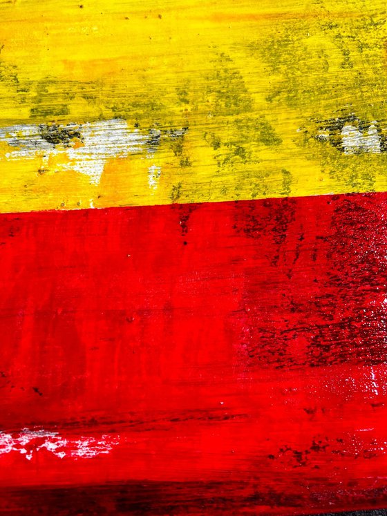 Spanish Flag - 3D Historical Corrosion