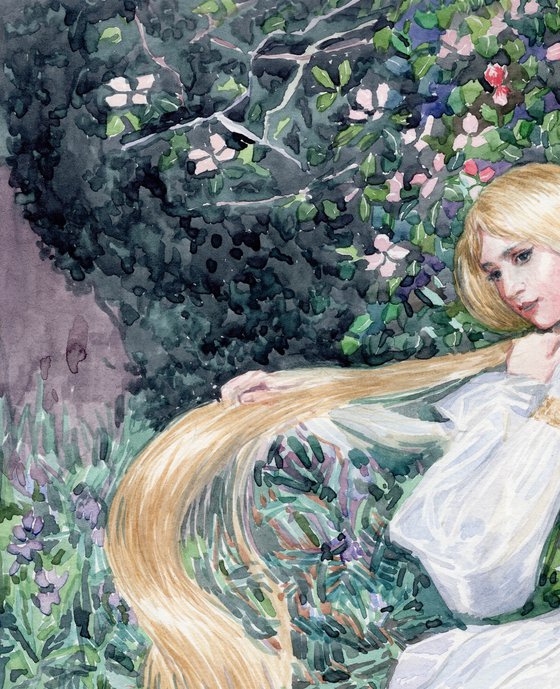 Fairy tale "Rapunzel"