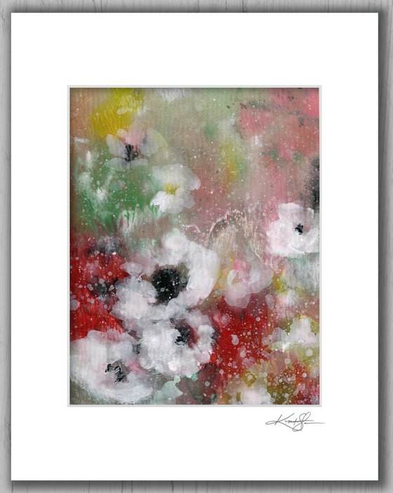 Blooming Bliss 22 - Floral Painting by Kathy Morton Stanion