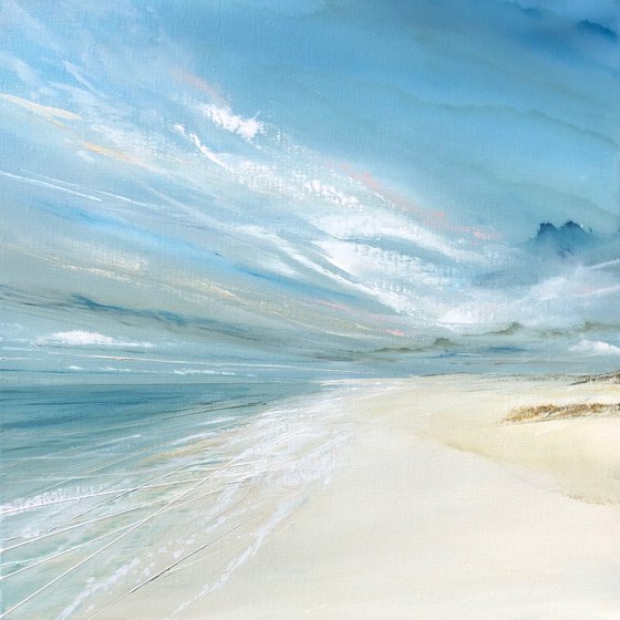 Dawn Awakens medium seascape painting