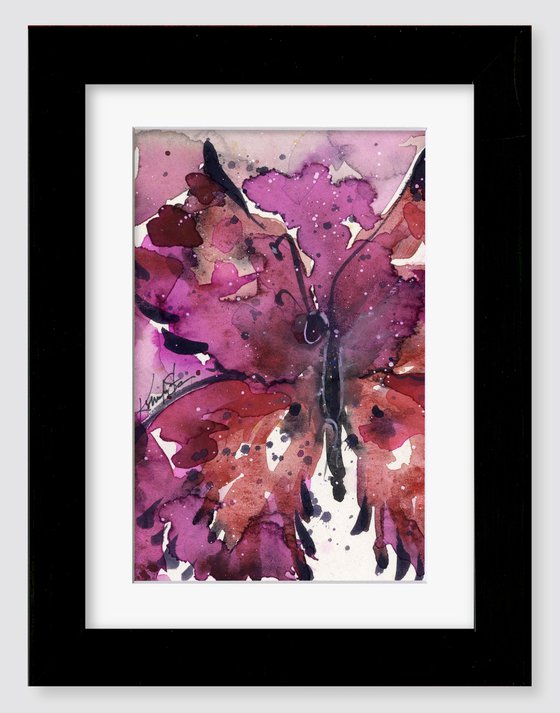 Butterfly Delight 01 -  Painting by Kathy Morton Stanion