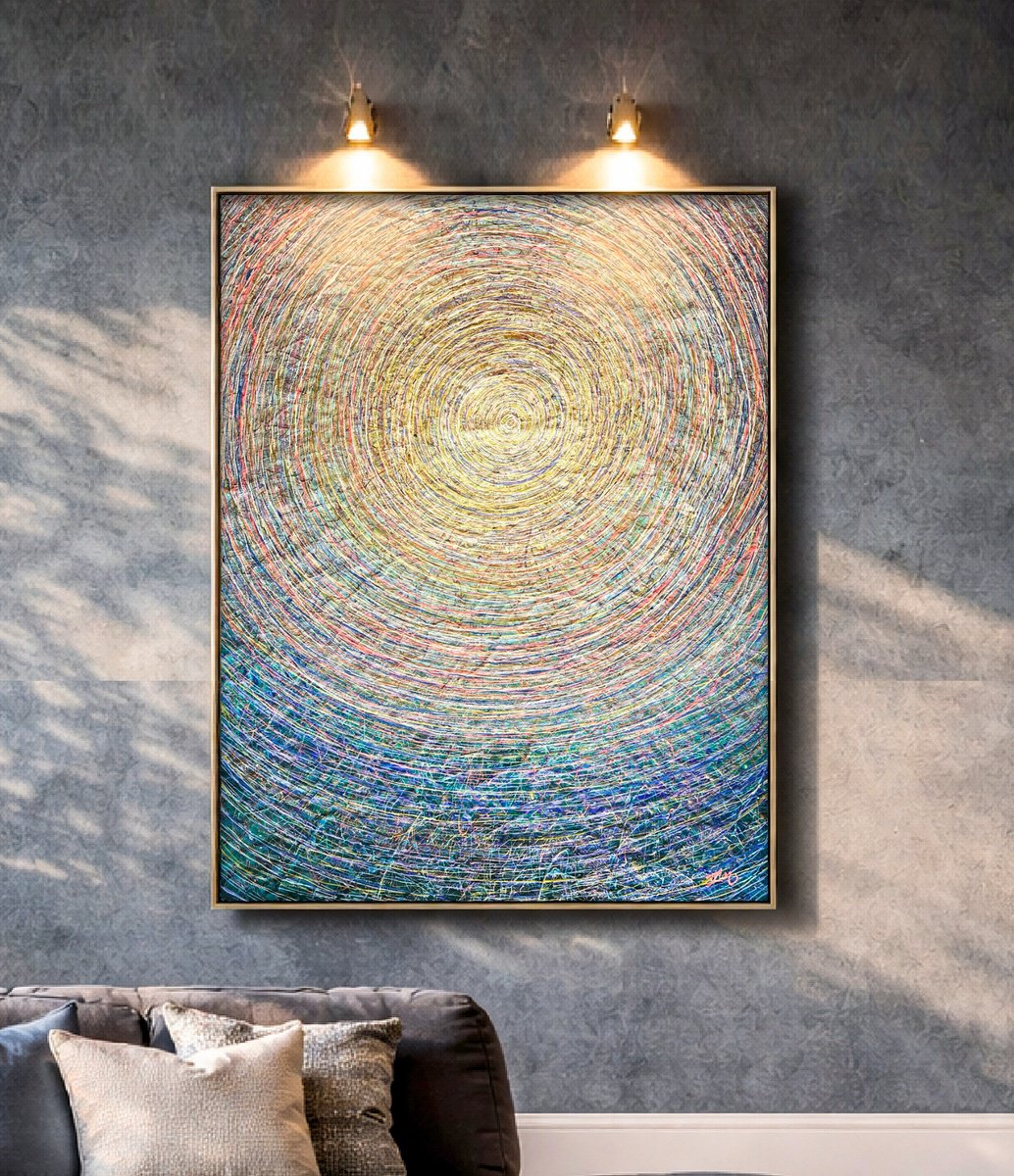  One More Blessed Day By Nadiia Antoniuk, 45 X 59, Artwork For Sale On Artfinder