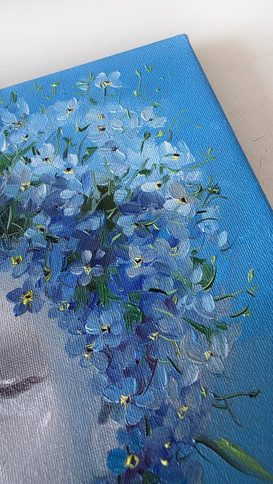 Forget-me-not girl