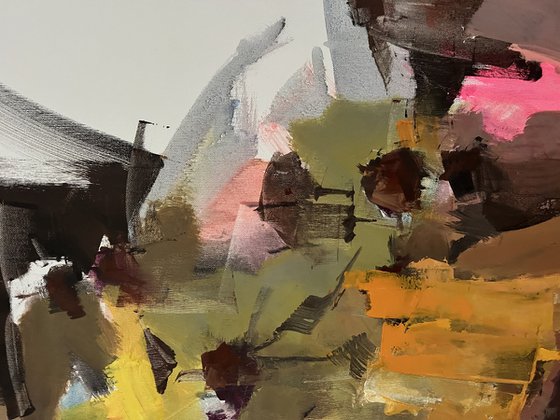 ON A DARK BACKGROUND