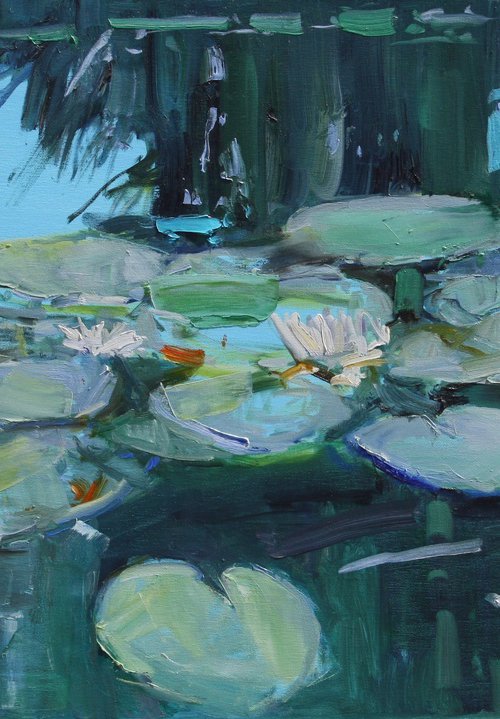 "Water Lilies " by Yehor Dulin