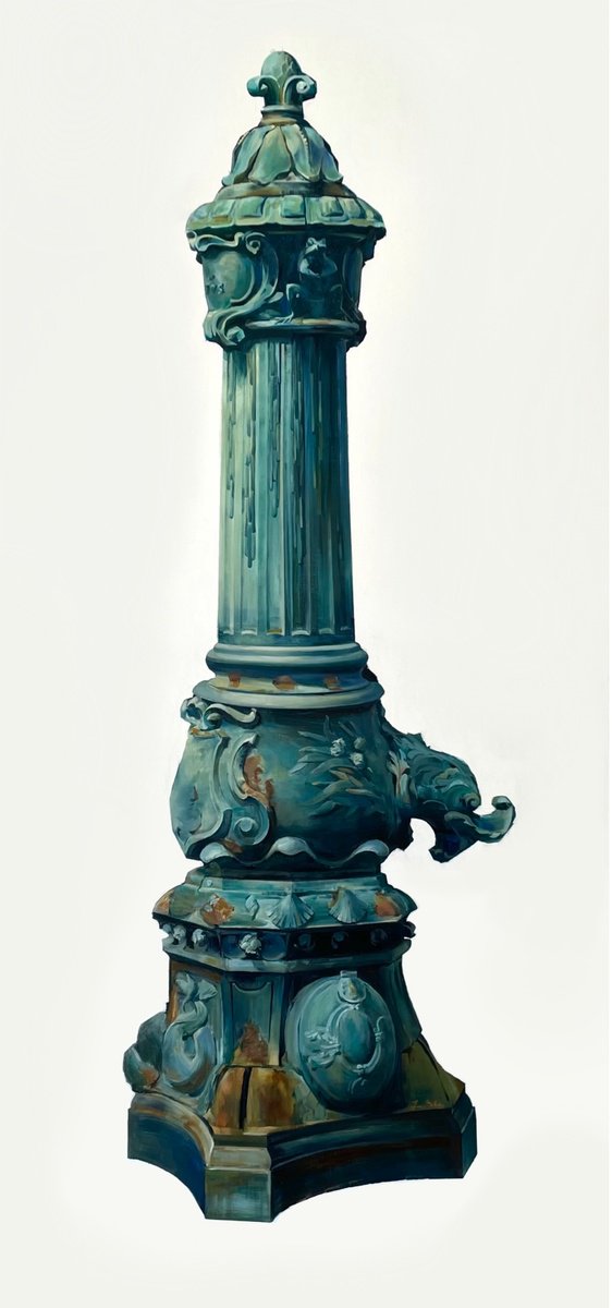 Water column from Berlin by Irina Croissaner