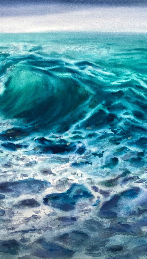 Wave by Valeria Golovenkina