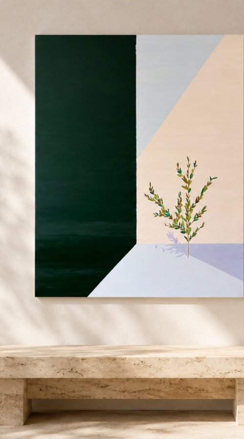 The Shape of Stillness XIII Verdant Silence by Jian Ma (Jane M.)
