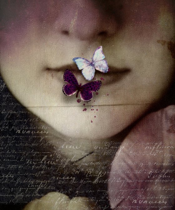 Unspoken words - Portrait - Photography - Surreal - Manipulated