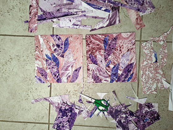 Set of 2 «Galaxy Garden»