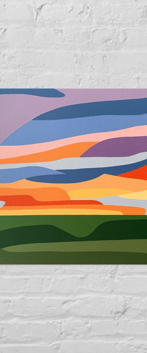 Sunset View by Zoe  Hattersley