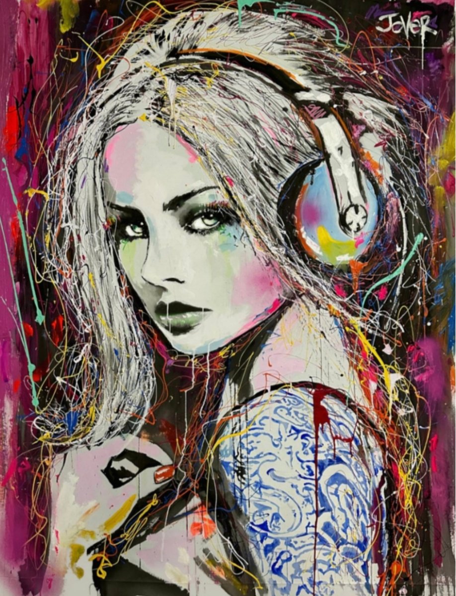 In The Groove By Loui Jover, 57 X 69, Artwork For Sale On Artfinder