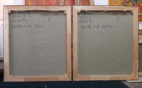 Duet. Diptych