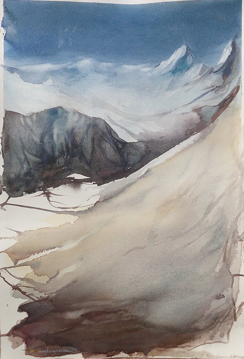THOSE SNOWY MOUNTAINS by Maylu Garci?a