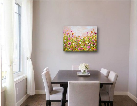 Blush Meadow Sunset