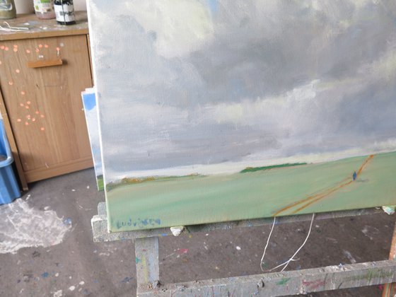 Clouds above the Wolds