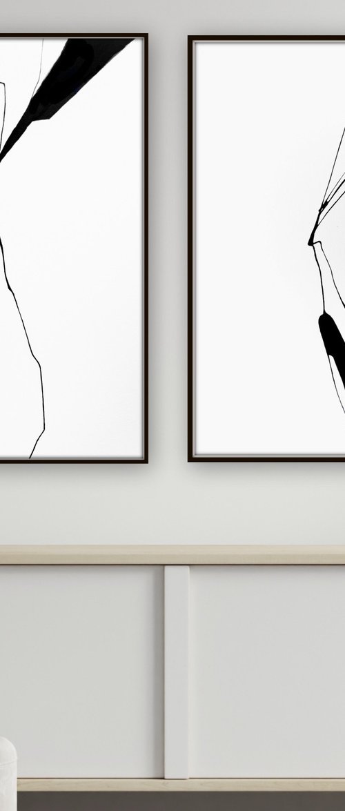 Abstract artwork by Nadia Moniatis