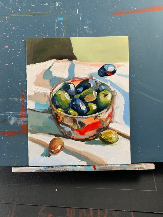 Still life with Olives.