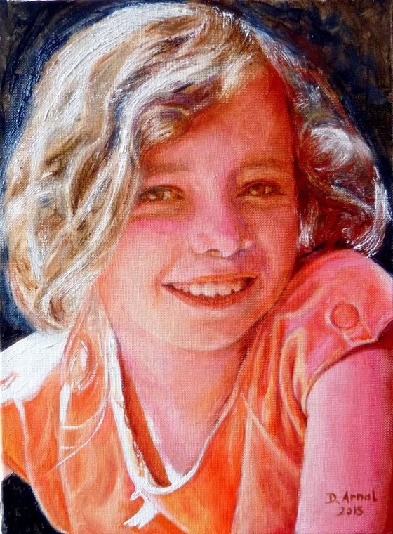 classic portrait of a child