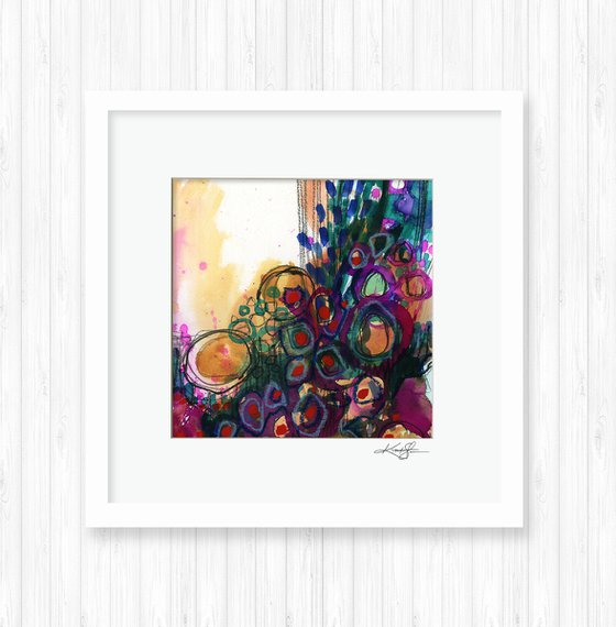 I Dance With Color In The Magical Garden 10 - Abstract Painting by Kathy Morton Stanion