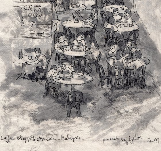 Coffee shop, chicken rice – Malaysia