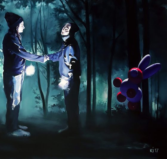 Meeting in the Forest with a Curator