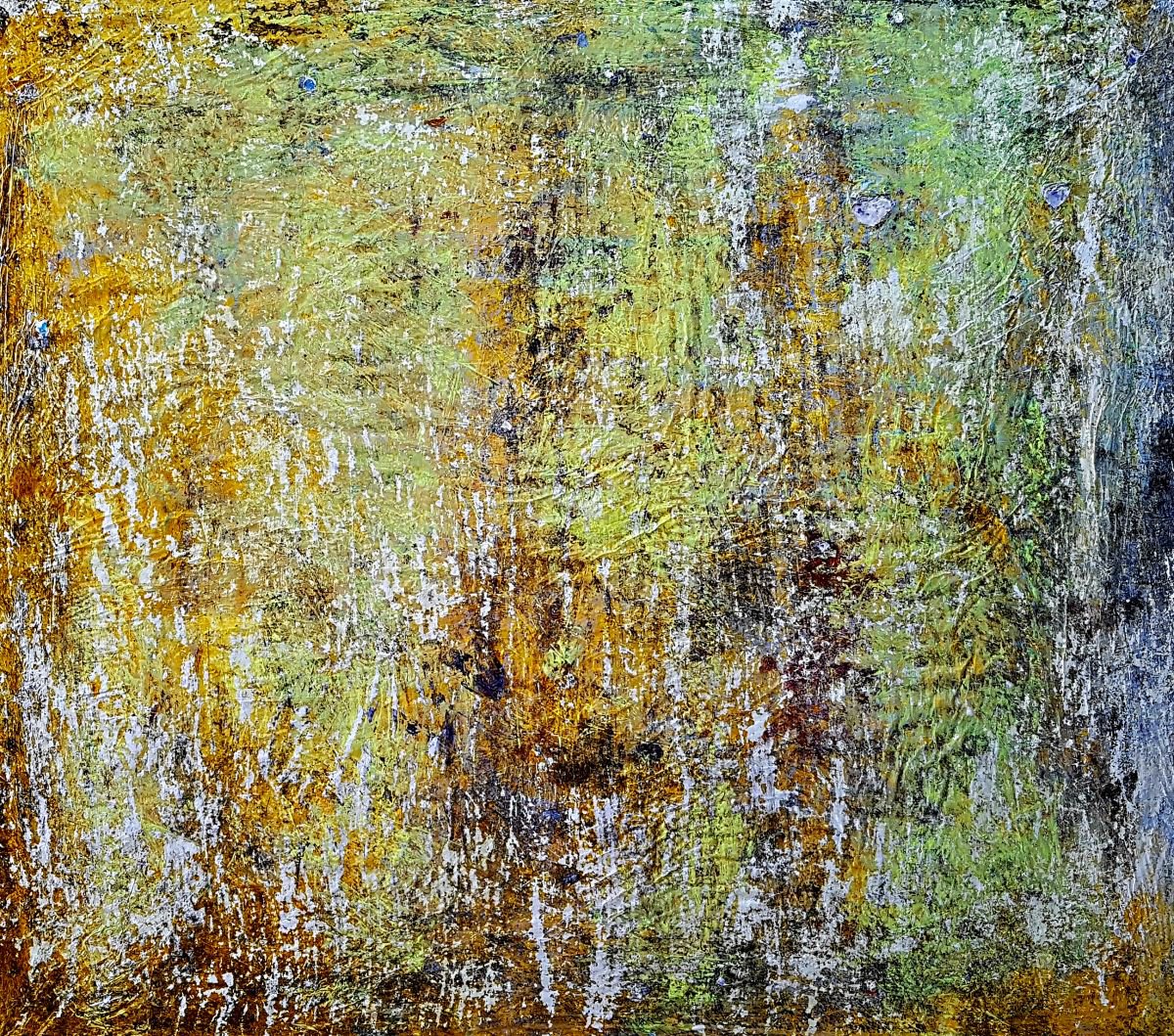 Lost in a wood (n.287) - 90 x 80 x 2,50 cm - ready to hang - acrylic painting on stretched... by Alessio Mazzarulli