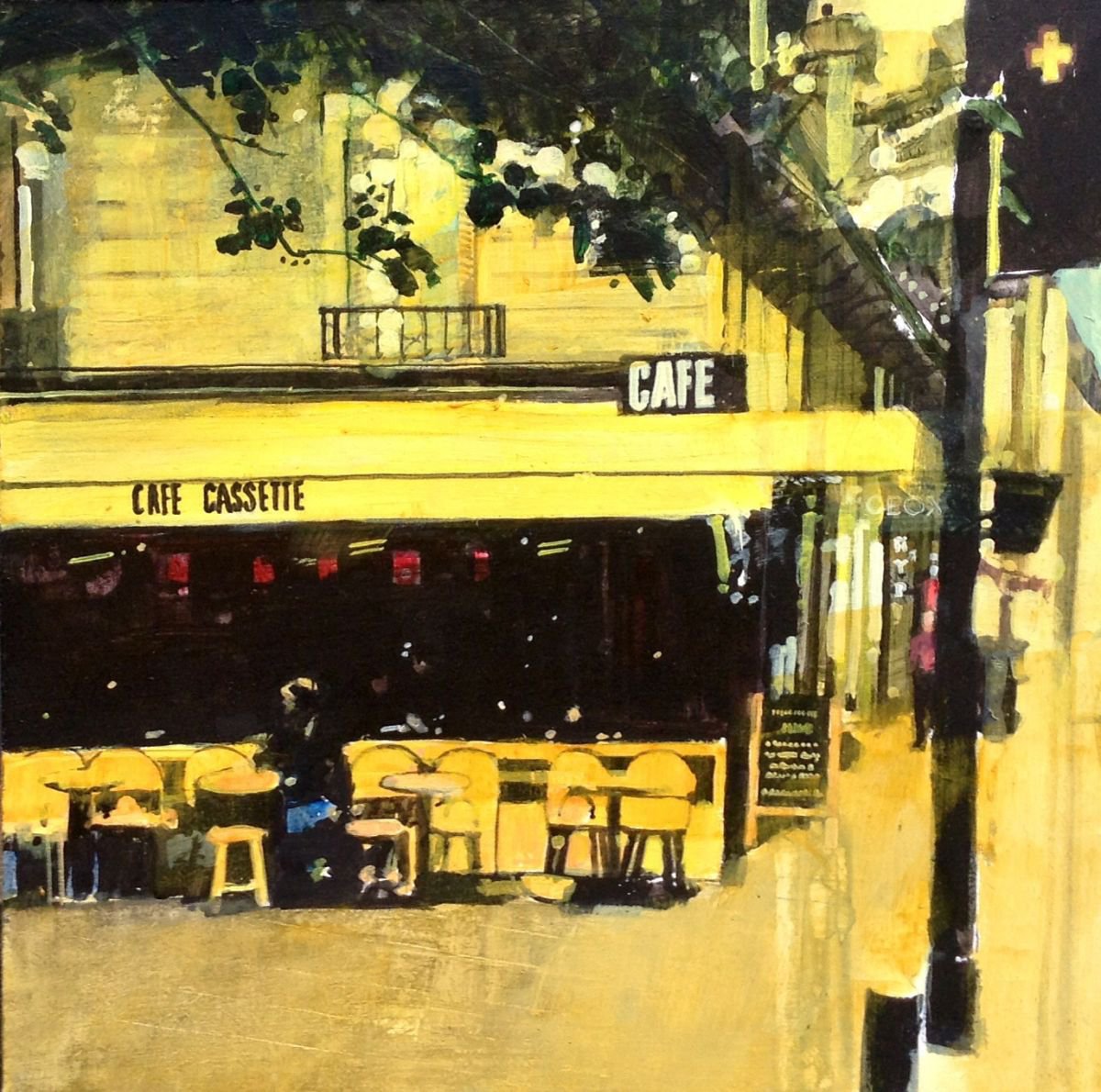 Cafe Cassette, Rue de Rennes, Paris, 2 Oct | Artfinder