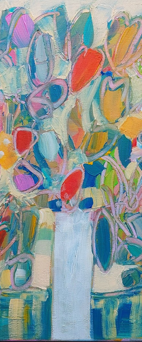 Spring Flowers VI by Jan Rippingham