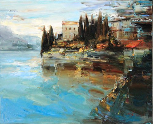 Lago di Como by Sergei Chernyakovsky