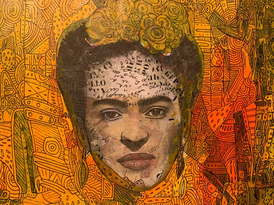 Portrait of Frida Kahlo #88