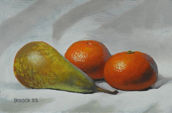 A Pear & Clementines