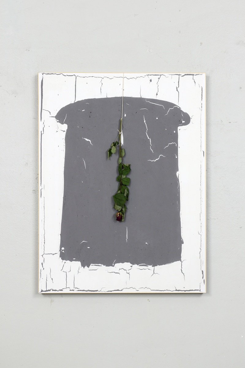 Organic Abstract Painting By Johan Soderstrom, 25 X 33, #561 Rudolf Meidner, Original Artwork