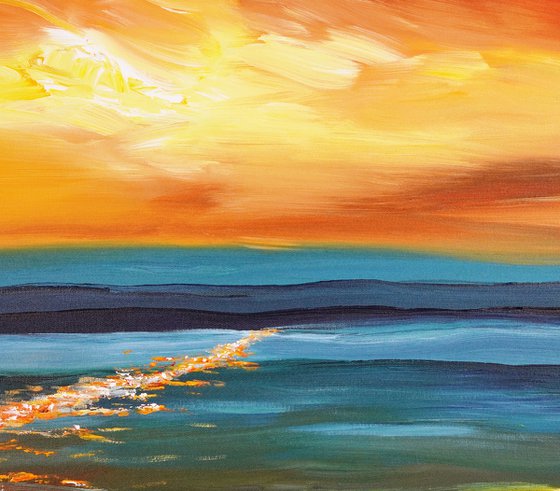 Romantic Evening Landscape D 2