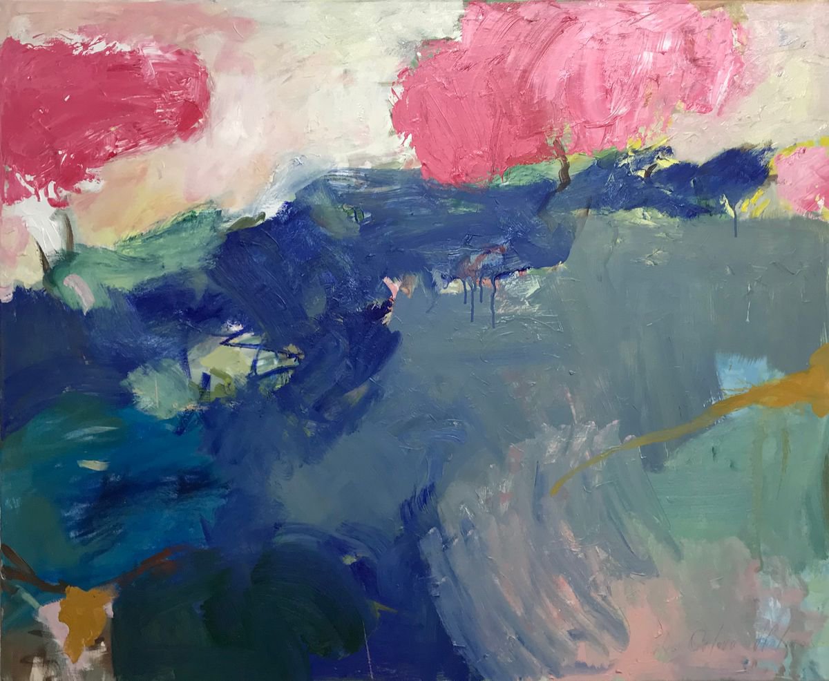 Returning of a pink cloud. by Lilia Orlova-Holmes