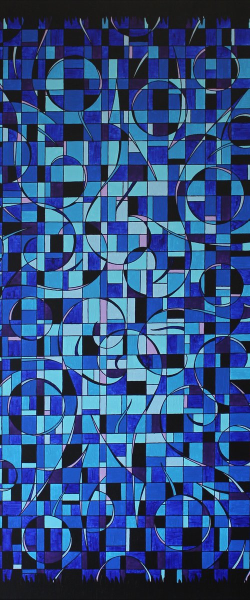Abyssal Blue Fragmentation by Jonathan Pradillon
