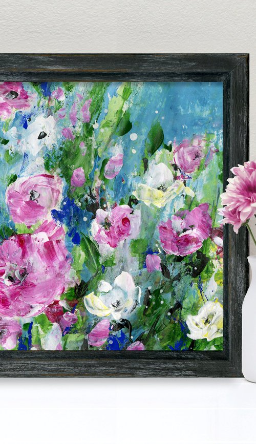 Floral Melody 5 by Kathy Morton Stanion