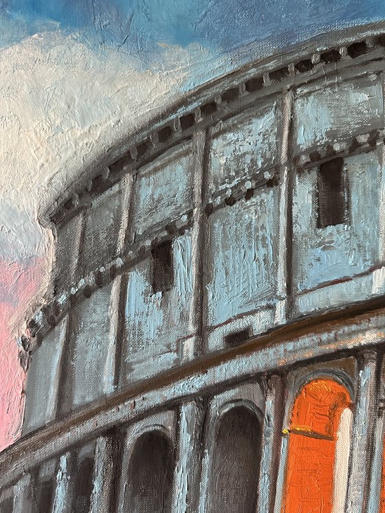 " The echo of the Colosseum "