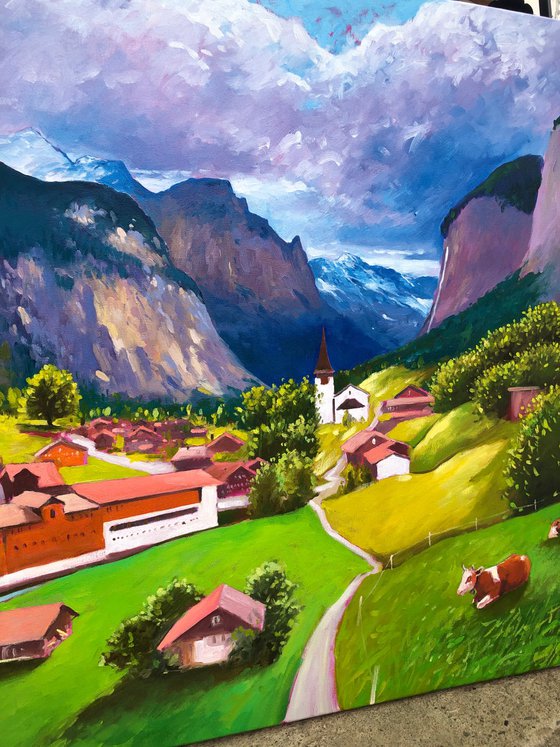 Lauterbrunnen. Whisper of mountains