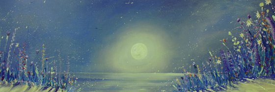 Shimmering Moonlight **Very long painting**