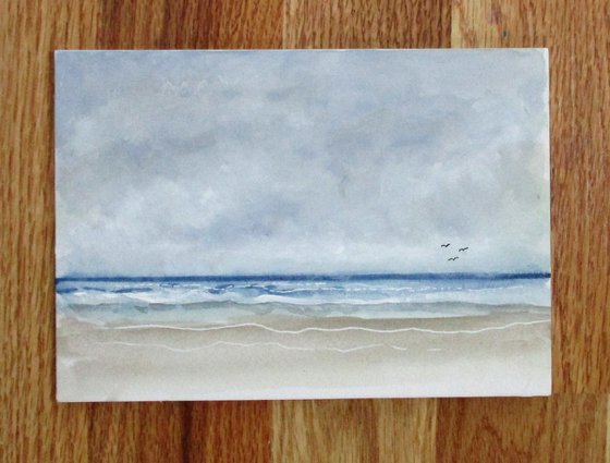 September Skies Seascape