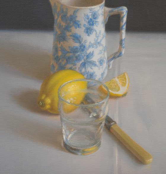 Still life with milk jug