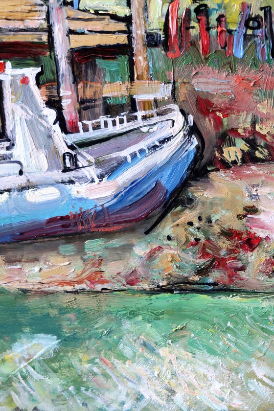 Boats in La Tremblade