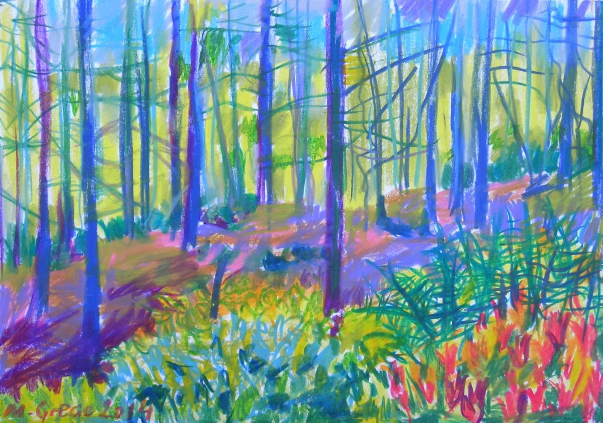 Into the woods by Maja Grecic