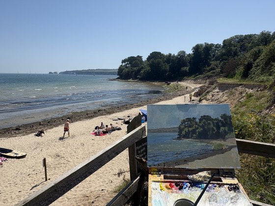 Studland Bay morning
