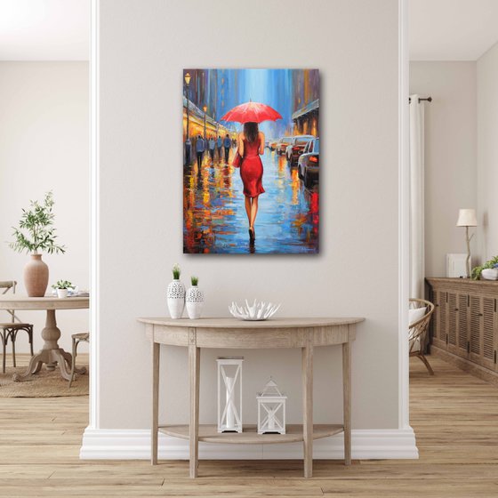 City Rain Reflections