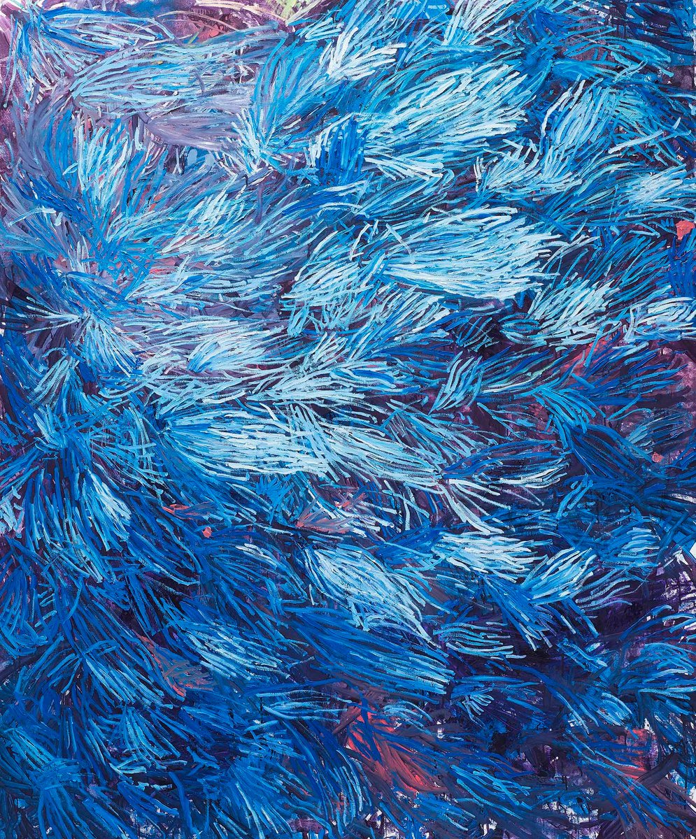 Expressive Landscape Oil Painting By Dominic Virtosu, 59 X 72, Windy Soul, Original Artwork